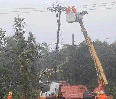 Power back for majority of customers affected by ‘Kristine’— Meralco