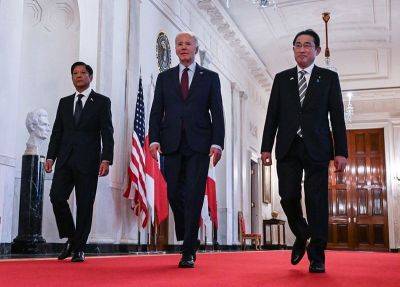 Philippines, US, Japan hold talks to counter economic coercion