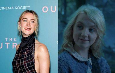 Saoirse Ronan reveals auditioning for Luna Lovegood in 'Harry Potter'