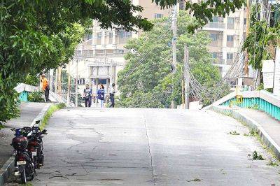 Pasig City's F. Manalo Bridge closed for repair