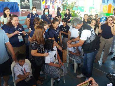 Reina C Tolentino - Sonny Angara - Ted Herbosa - Teodoro Herbosa - DoH, DepEd launch vaccination drive - manilatimes.net - Philippines - city Manila