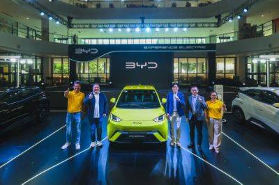 BYD Seagull EV launched at P898K