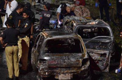 Agence FrancePresse - Blast near Karachi's airport kills 2 Chinese - manilatimes.net - China - Pakistan - city Beijing