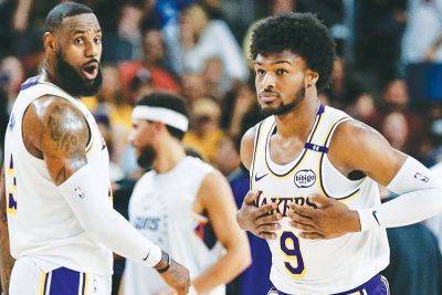 LeBron, Bronny gumawa ng NBA history | Pilipino Star Ngayon