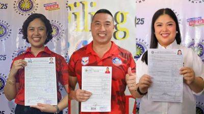 Zamora siblings seek reelection: 2 in San Juan City, 1 in Taguig City