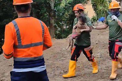 Quake halts search at Davao de Oro landslide disaster site - philstar.com - Philippines - region Mindanao - city Manila, Philippines