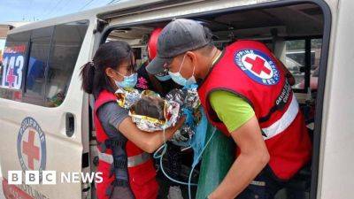 Red Cross - Edward Macapili - Philippines landslide: Child rescued after 60 hours under rubble - bbc.co.uk - Philippines - county Cross - region Mindanao