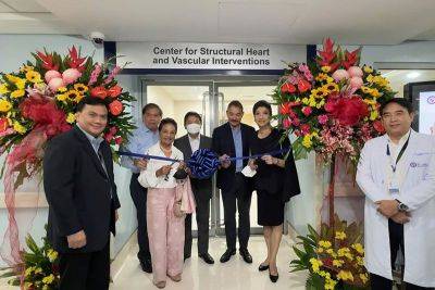 Dolly DyZulueta - St. Luke's unveils center for structural heart and vascular interventions - philstar.com - Philippines - city Manila, Philippines