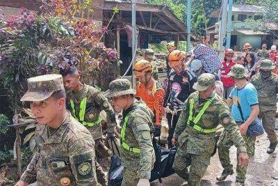 Red Cross - Rainier Allan Ronda - Army intensifies search in Davao landslide area - philstar.com - Philippines - county Del Norte - county Cross - city Butuan - city Manila, Philippines