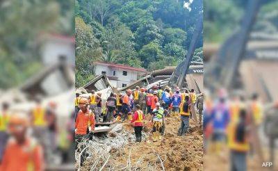 Agence FrancePresse - Edward Macapili - 68 Dead After Landslide Buries Gold-Mining Village In South Philippines - ndtv.com - Philippines