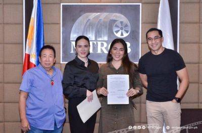Moises Cruz - Actress Jan Marini Alano appointed to MTRCB board - manilatimes.net - Philippines - city Manila, Philippines