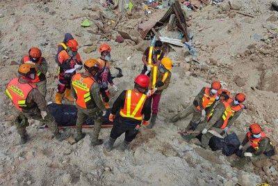 Davao de Oro landslide death toll rises to 90