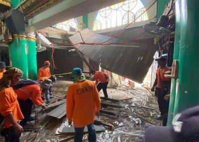 Ramon Efren Lazaro - Bulacan church collapse blamed on termites - philstar.com - Philippines - city San Jose - city Manila, Philippines