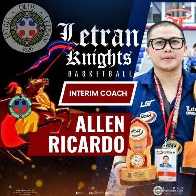 Letran Knights appoint interim head coach