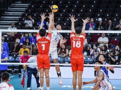 Blue Eagles soar past Red Warriors in UAAP men's volleyball opener