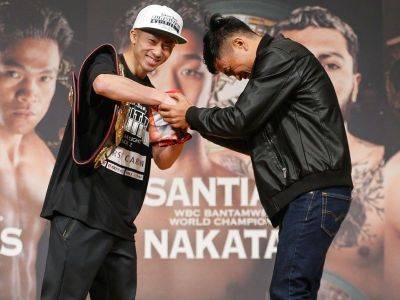 Inoue, Ancajas size each other up ahead of title clash