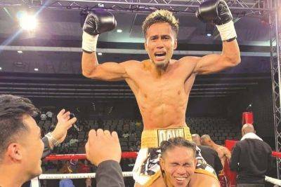 Apolinario recovers from knockdown to stop Thai foe