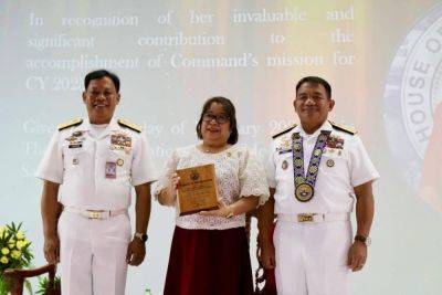 Lawmaker receives award - manilatimes.net - Philippines - city San Antonio