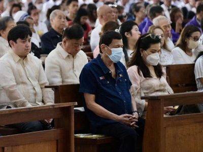 Ex-president Duterte, who once called God 'stupid', organizes another prayer rally