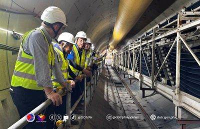 Metro Manila Subway project now '40% complete,' says DOTr