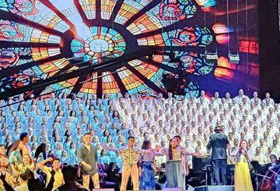 Rose M.Afinidad - Deni Rose M AfinidadBernardo - Jesus Christ - Lea Salonga - Tabernacle Choir wows with version of Yeng Constantino’s ‘Hawak Kamay’ - philstar.com - Philippines - city Manila, Philippines