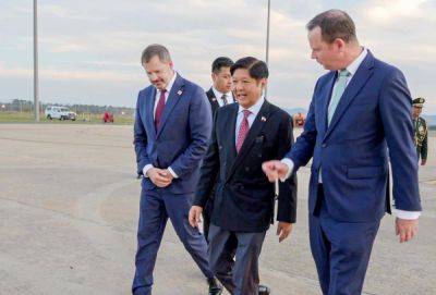 Marcos arrives in Canberra for two-day state visit