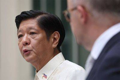 Ferdinand Marcos - Marcos says Philippines on 'frontline' of maritime disputes, will not cede 'one square inch' - philstar.com - Philippines - Usa - Australia - China - city Beijing