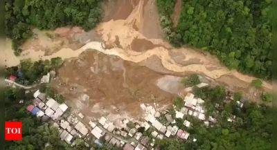 Landslide hits village in the southern Philippines, leaving at least 6 dead and 46 others missing