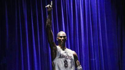 Kobe Bryant statue unveiled outside Crypto.com Arena - apnews.com - Los Angeles - city Los Angeles