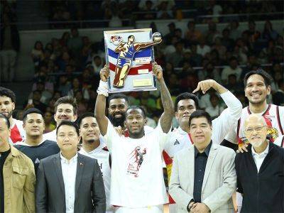 San Miguel's Perez named PBA Best Player of the Conference