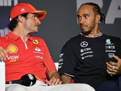 Max Verstappen - Carlos Sainz - George Russell - International - Hamilton admits 'it's a shock' as Mercedes top Bahrain practice - philstar.com - county George - Bahrain - Saudi Arabia - county Lewis