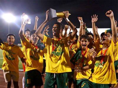Santo Tomas - John Bryan Ulanday - FEU-Diliman shuts out UST for 12th straight UAAP juniors football crown - philstar.com - Philippines - county La Salle - city Manila, Philippines