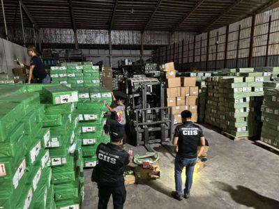 William B Depasupil - Bienvenido Rubio - BoC cracks down on smuggled vapes - manilatimes.net - city Parañaque