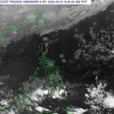 Arlie O Calalo - Benison Estareja - First storm likely to hit PH in March, to be named 'Aghon' - manilatimes.net - Philippines - city Manila, Philippines