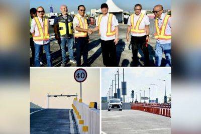 Ramon S.Ang - Elijah Felice Rosales - SMC opens NAIAx Tramo access ramp - philstar.com - Philippines - county San Miguel - city Parañaque - city Manila, Philippines