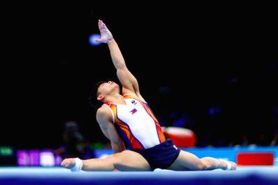 Yulo settles for bronze in World Cup series