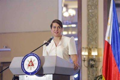 Sara Duterte: Quiboloy being 'unfairly' targeted