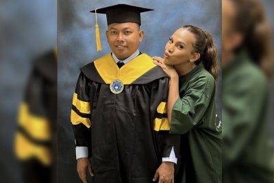 'Well-deserved': Awra Briguela proud sa pagtatapos ng tatay ng master's degree | Pilipino Star Ngayon