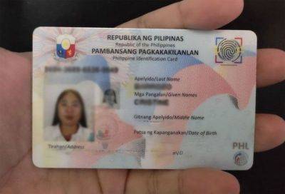 PSA reports 60% of national IDs printed - philstar.com - Philippines - city Manila, Philippines