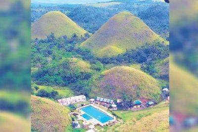 DENR looking into other structures at Chocolate Hills