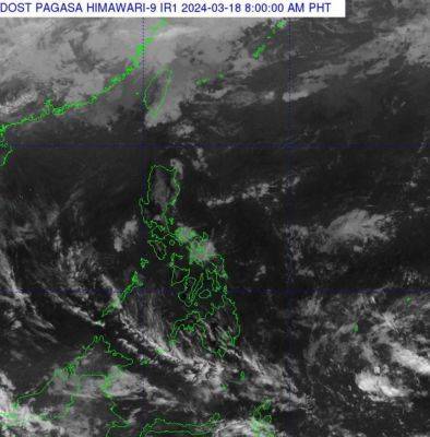 Arlie O Calalo - Benison Estareja - Warm, dry season to replace northwest monsoon - manilatimes.net - Philippines