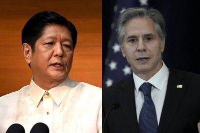 US top diplomat Blinken to meet Marcos on bolstering alliance