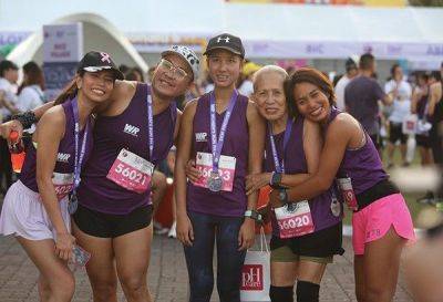 Jan Milo Severo - International - Women's Month: Oldest Filipina runner, women from all walks of life join Women's Run - philstar.com - Philippines - Belgium - city Manila, Philippines