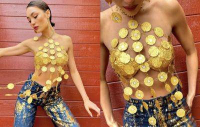 Kristofer Purnell - 'A whole snack': R'Bonney Gabriel creates golden outfit from chocolate wrappers - philstar.com - Philippines - Usa - Nicaragua - city Manila, Philippines