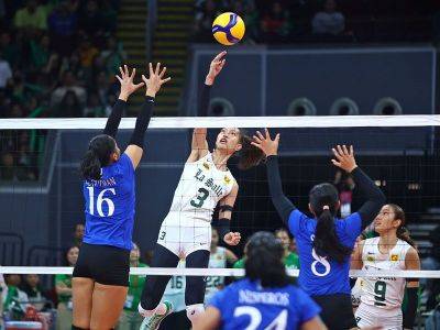 Ralph Edwin Villanueva - Lady Spikers extend mastery of Blue Eagles with sweep - philstar.com - Philippines - county La Salle - city Pasay - city Manila, Philippines