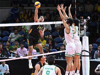 UAAP men’s volleyball: Tamaraws win 3rd straight; Falcons sweep Red Warriors