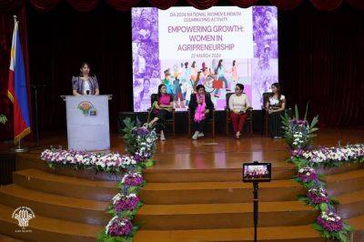 Francisco P.Tiu - Women agripreneurs shine in Women’s Month culminating symposium - da.gov.ph - Philippines