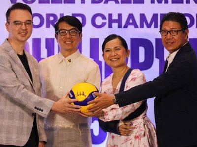 John Bryan Ulanday - Philippines vows hosting readiness for men’s volleyball world championship - philstar.com - Philippines - Mexico - Italy - Switzerland - Poland - city Global - city Manila, Philippines