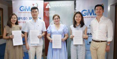 Hanabishi, GMA continue partnerships for schools - manilatimes.net