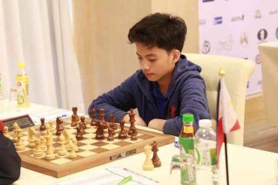 Joey Villar - Daniel Quizon - International - Quizon wins 4 straight to seize lead in Vietnam chess tilt - philstar.com - Philippines - Vietnam - India - Czech Republic - city Hanoi - city Manila, Philippines